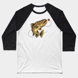 TROUT FISH Baseball T-Shirt